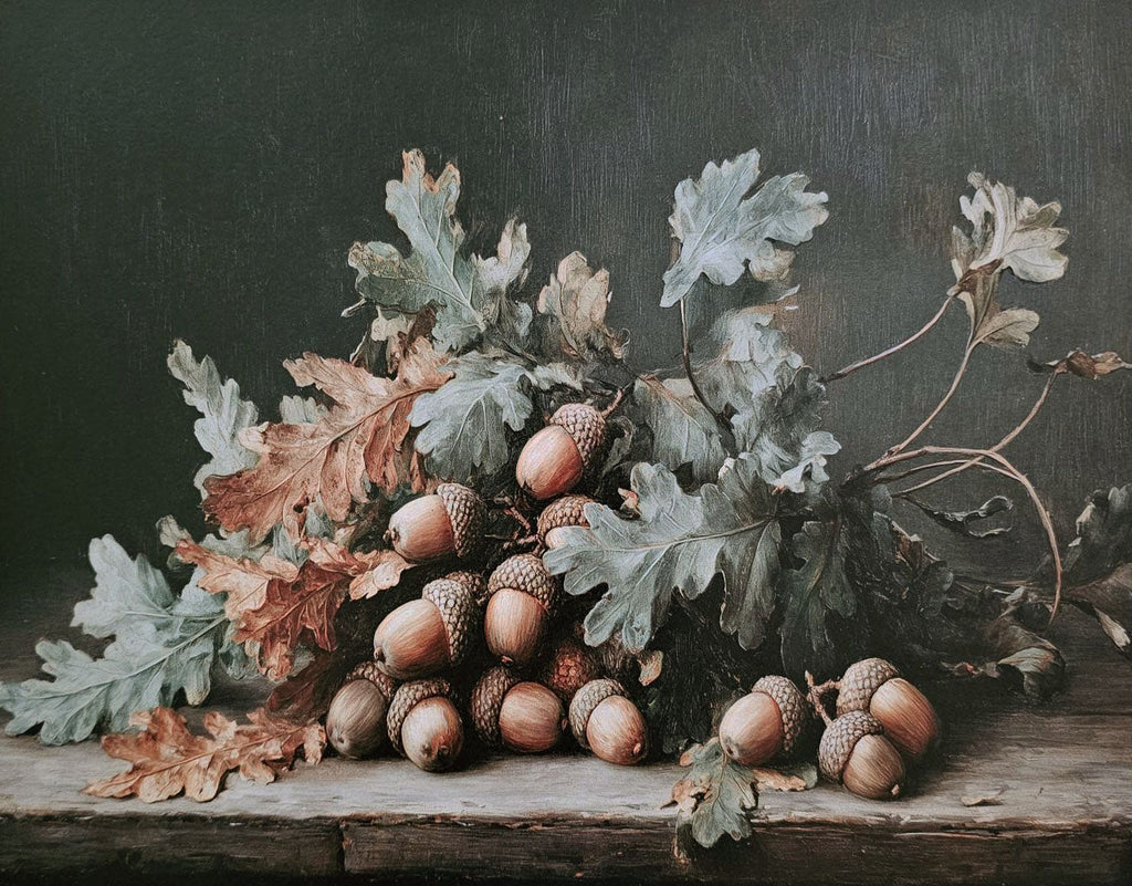 Impression d'art Nature morte au gland