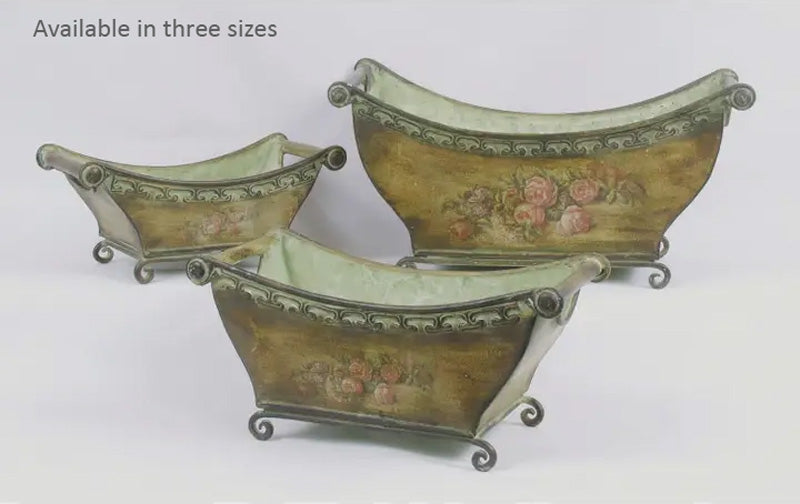Jardinière de style français vieilli