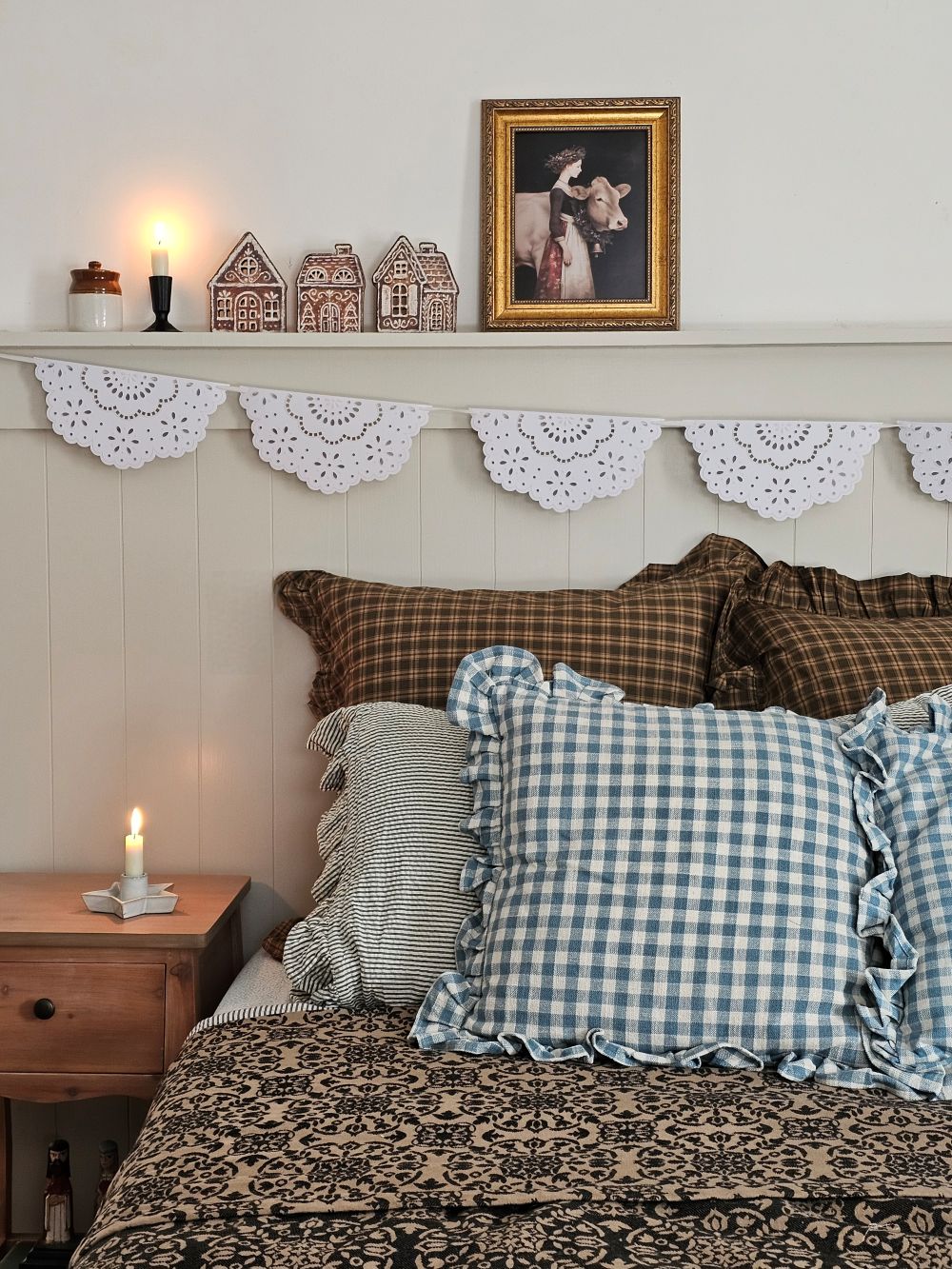 Cottage Plaid Euro Sham