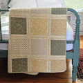 Patchwork-Quilt-Wohndecke „Prairie Meadow“