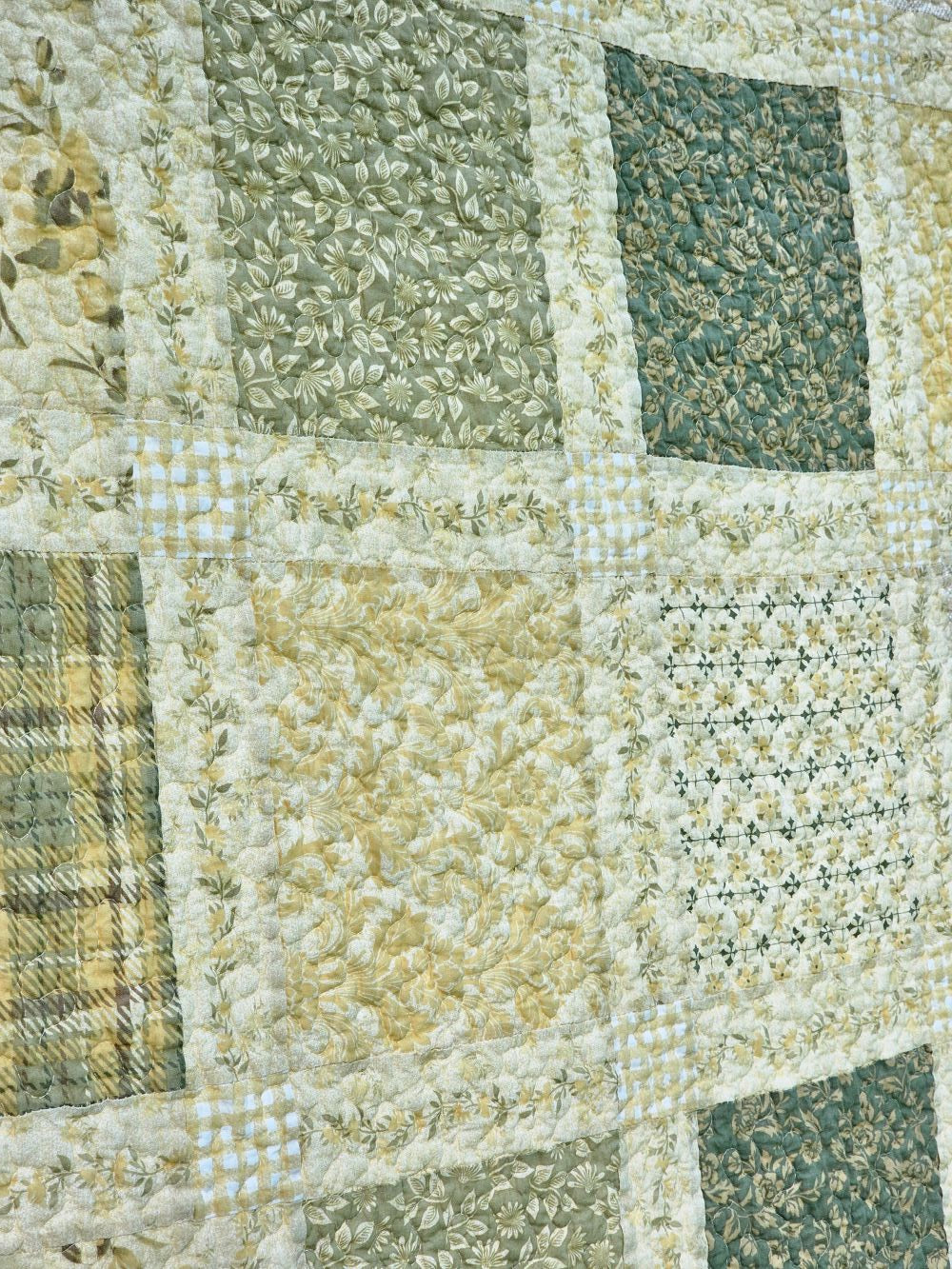 Patchwork-Quilt-Wohndecke „Prairie Meadow“