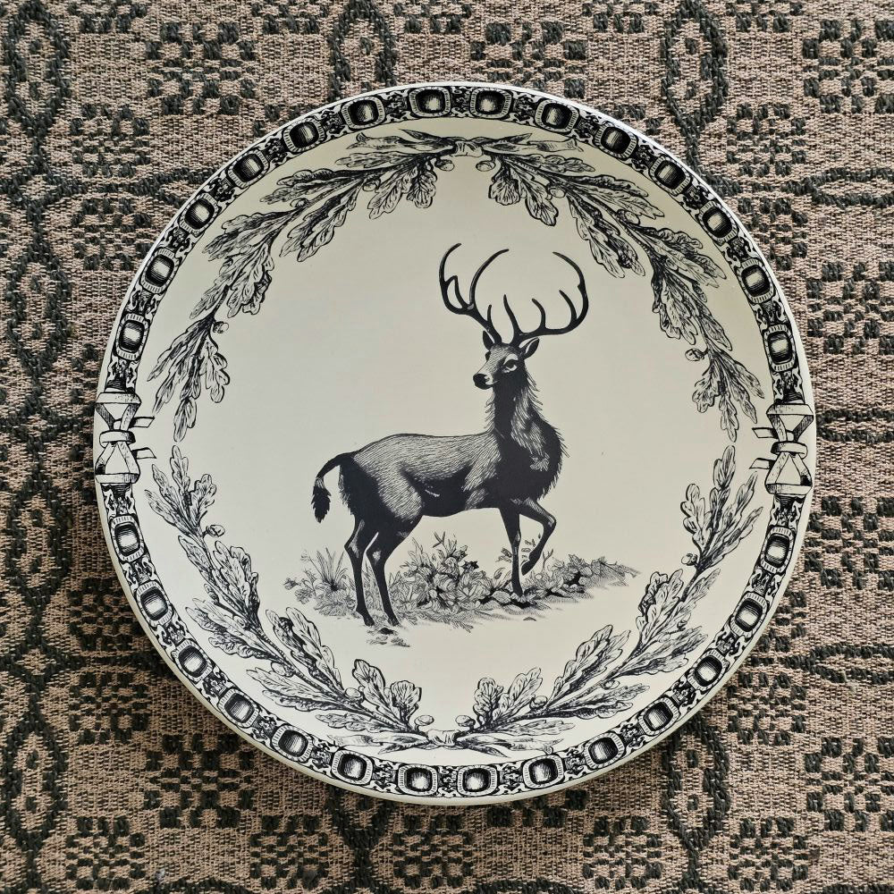 Hirsch-Teller im Vintage-Stil