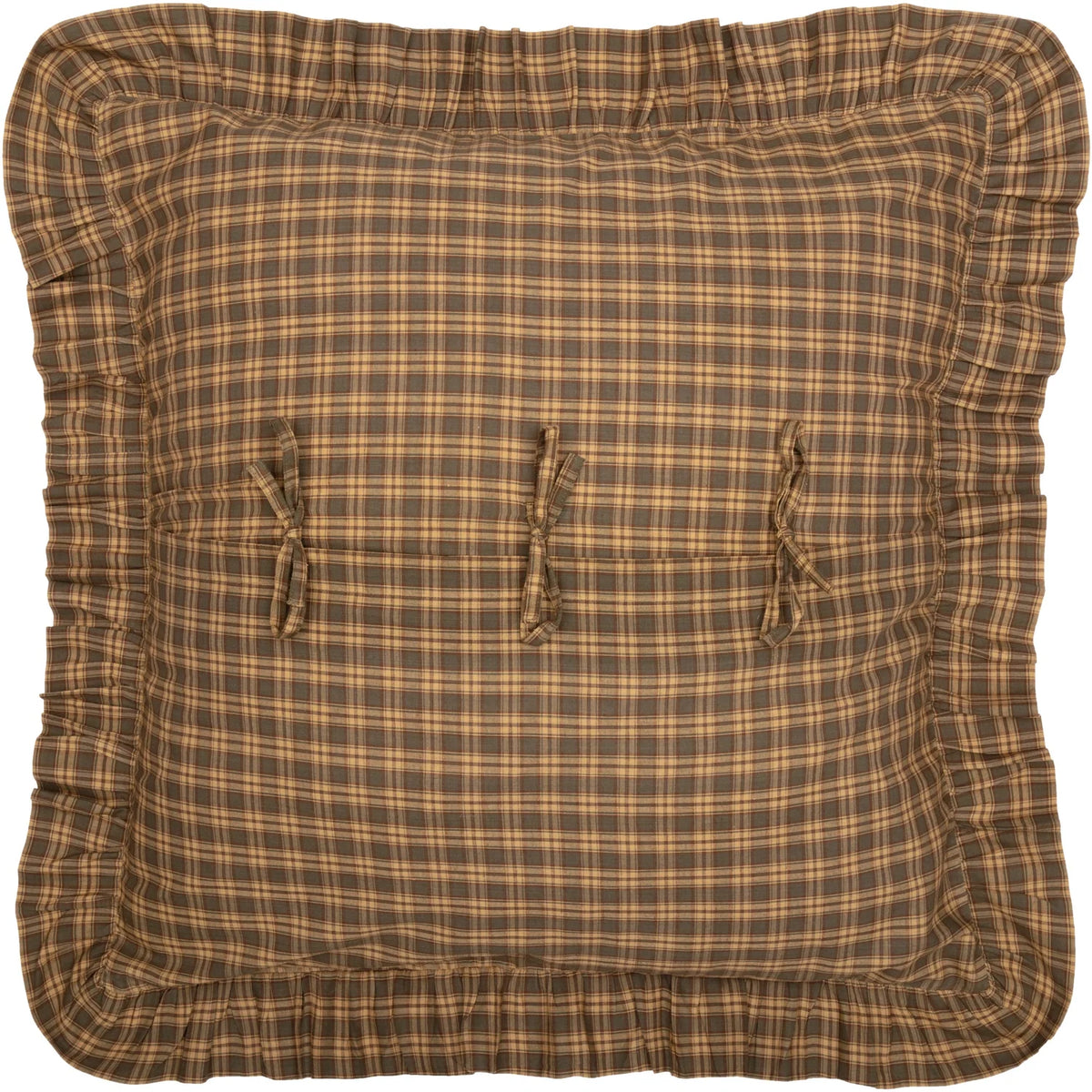 Cottage Plaid Euro Sham