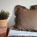 Cottage Plaid Euro Sham
